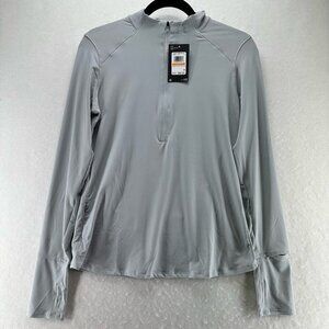 UNDER ARMOUR Top Womens Size S Qualifier Run 2.0 1/2 Zip Baselayer Fitted Gray